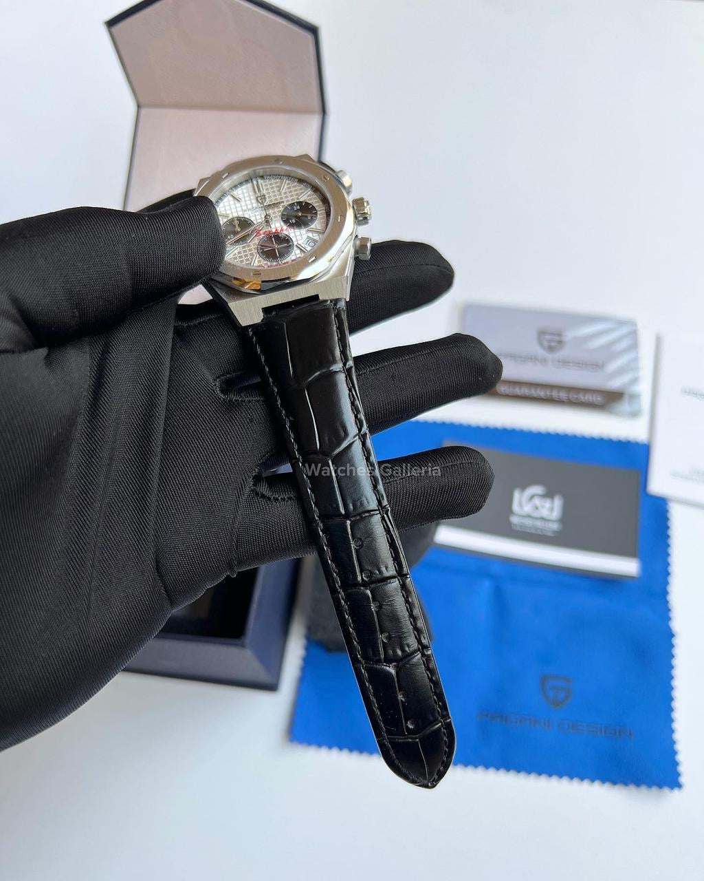 Pagani Design Royal Oak Chronograph Quartz (Silver) PD1707
