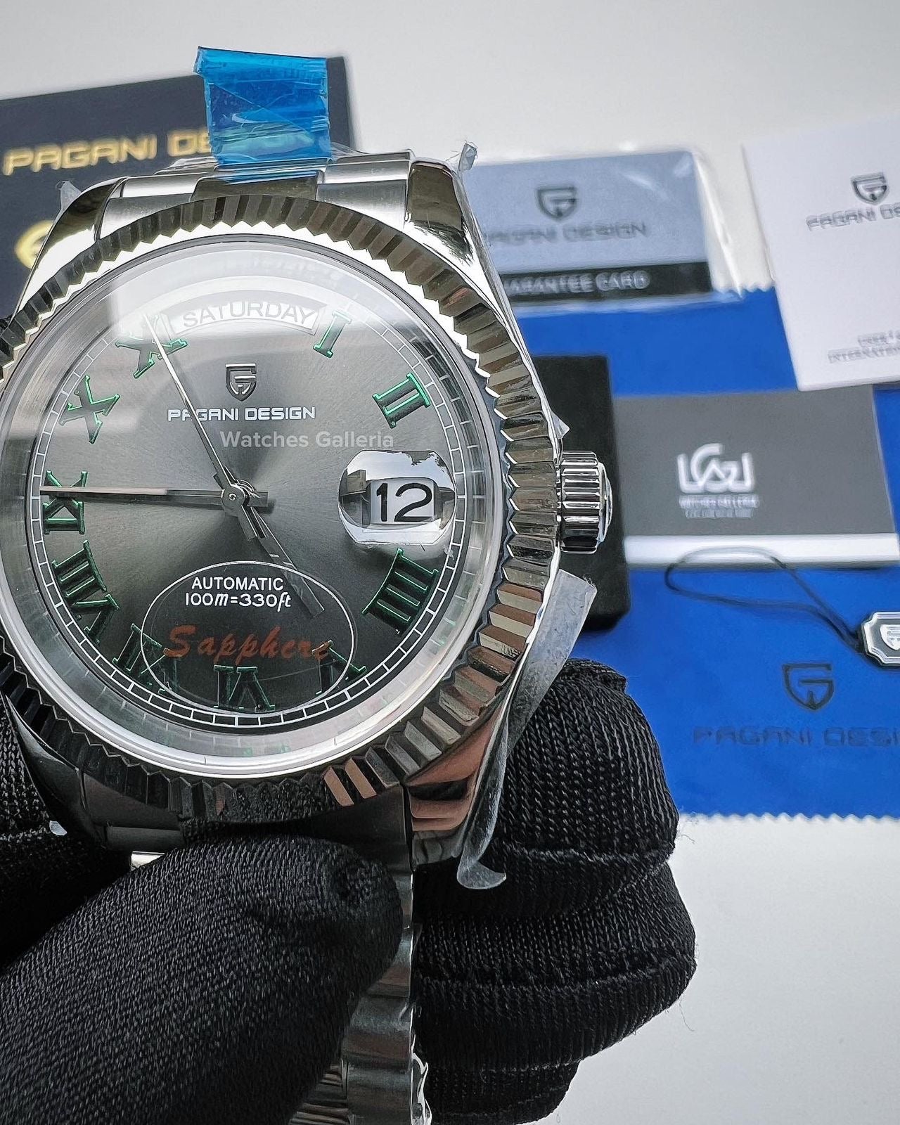 Pagani Design Date Day 40mm Automatic Wimbeldon PD1783