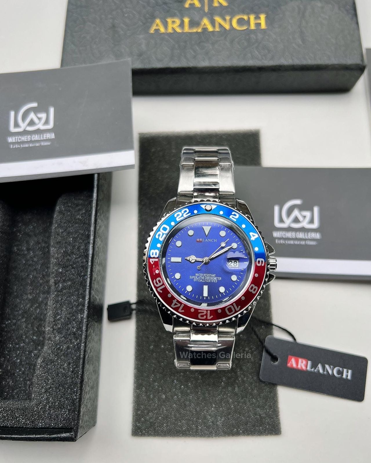 Arlanch Submariner Quartz Pepsi AR3050
