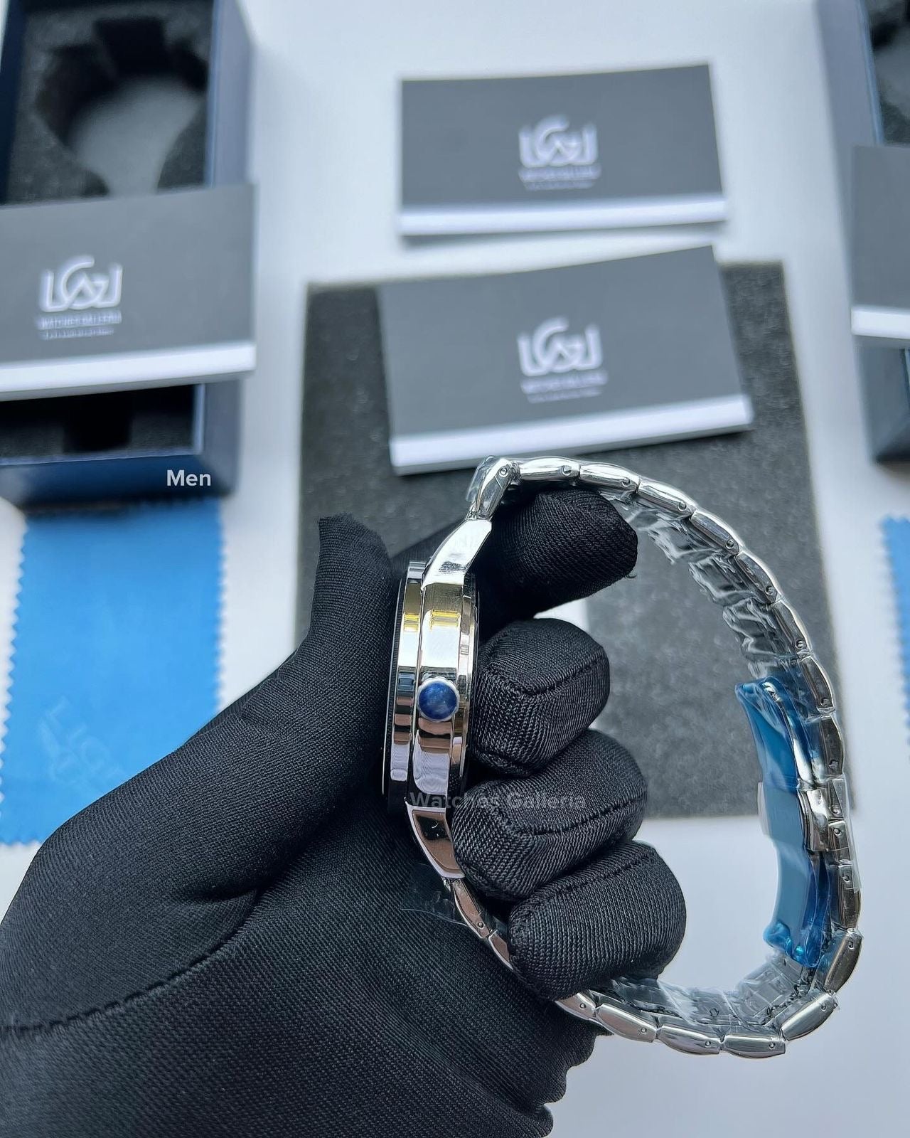 Lige Date Day Couple Watch (Silver) Lige9846 Lige10007L