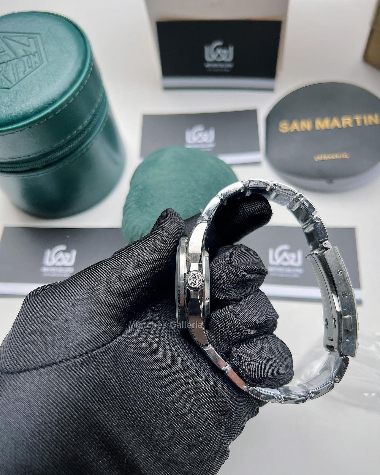 San Martin Desert White Automatic SN0129