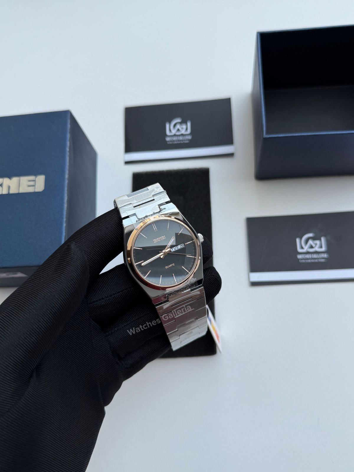 Skmei PRX Quartz Watch (Rose Gold Bezel) 9288 Watches Galleria