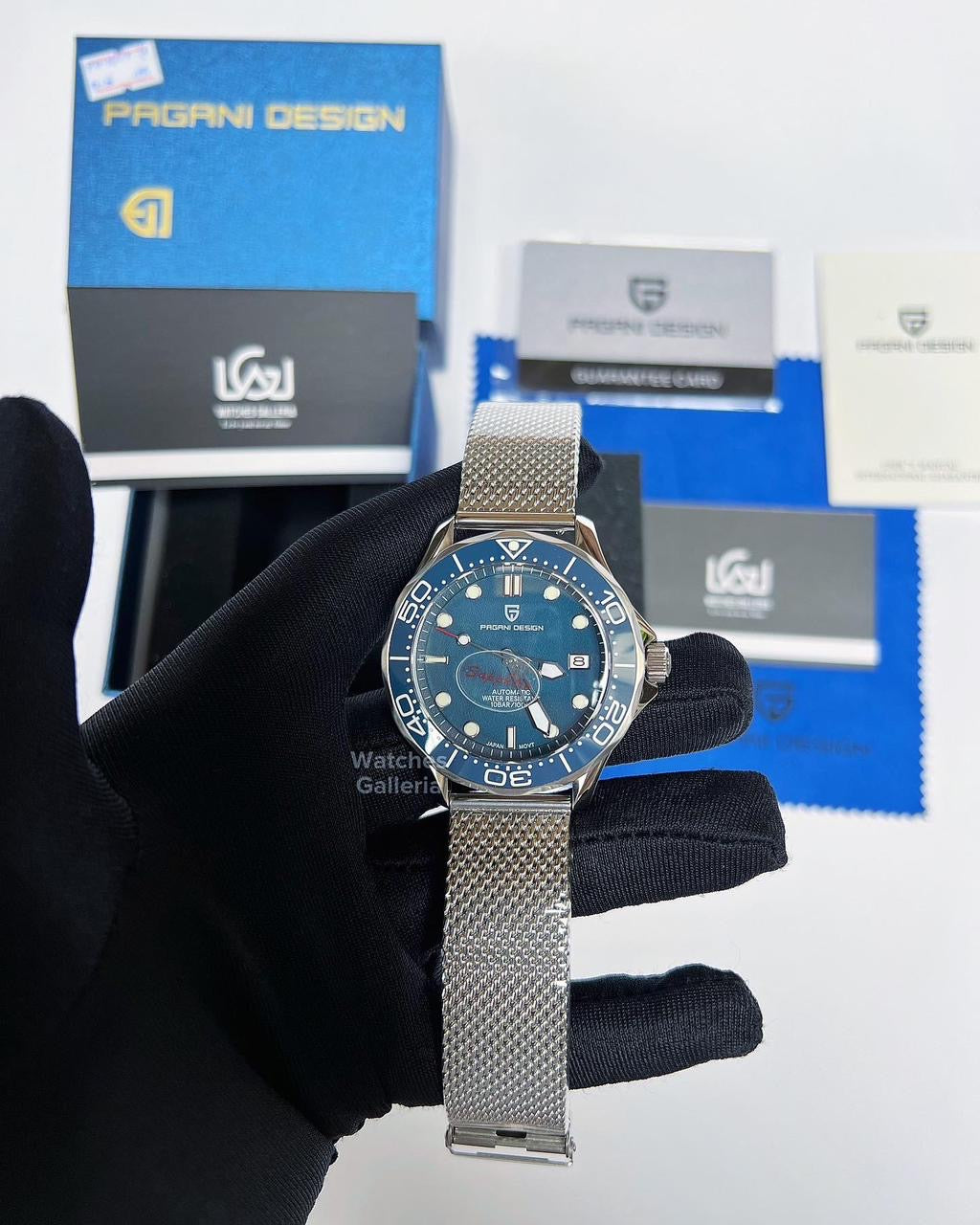 Pagani Design Seamaster James Bond Automatic (Blue) PD1667 "Special Edition"