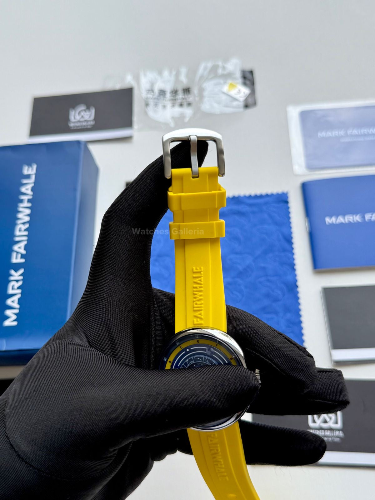 Mark Fairwhale Earth Planet Quartz (Yellow) MFW5700 Watches Galleria © Copyrights All Right Reserved