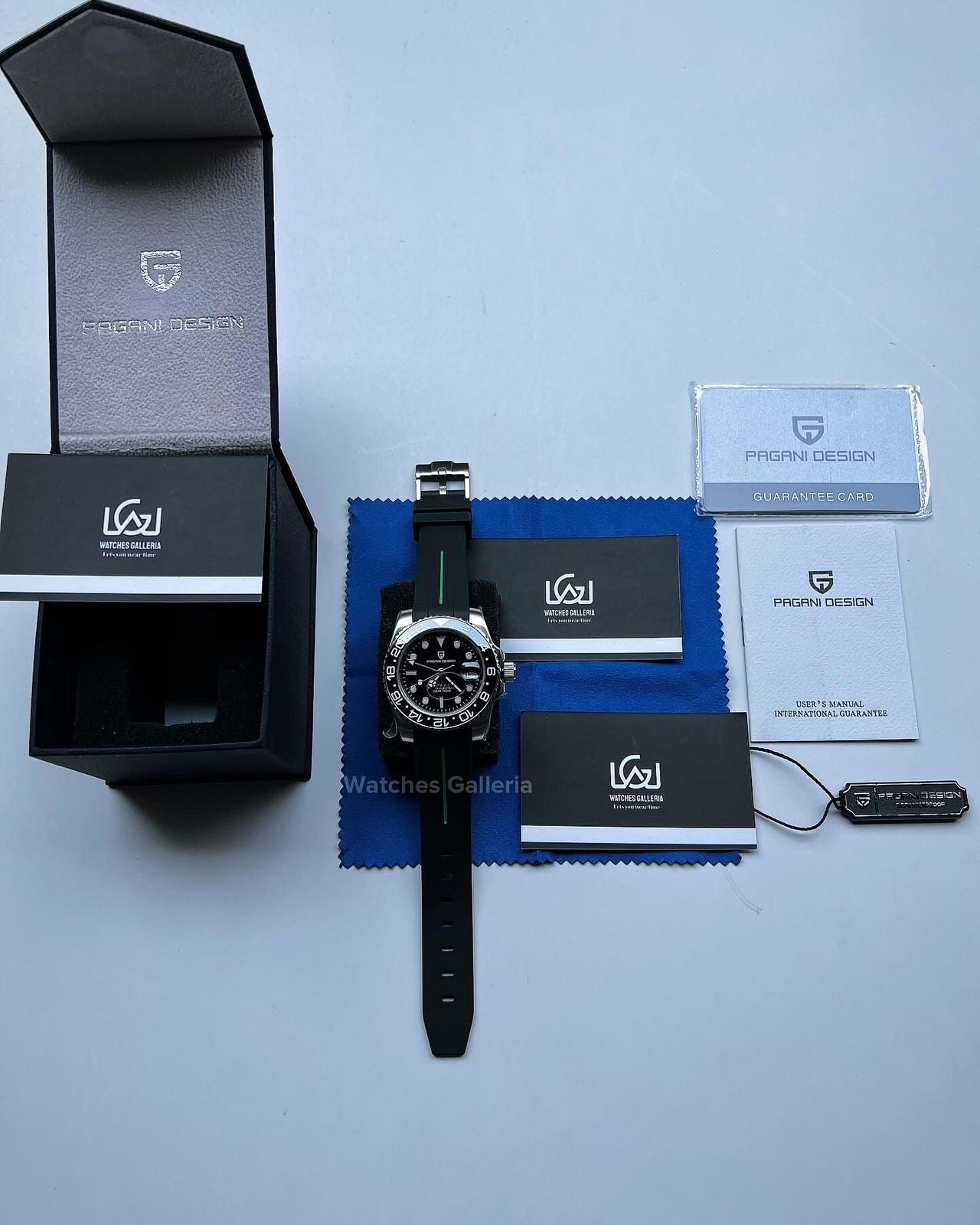 Pagani Design GMT Master Automatic (All Black) PD1662