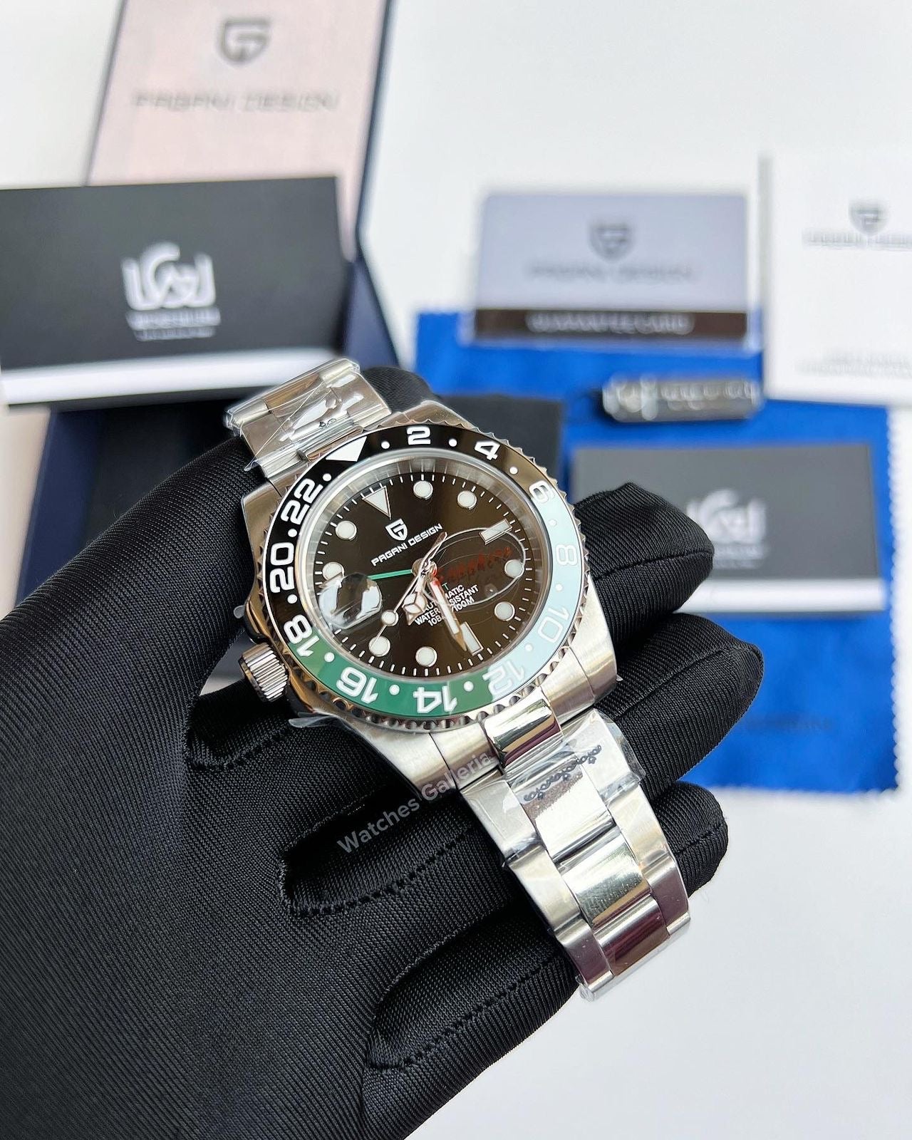 Pagani Design GMT Master Automatic (Sprite) PD1662