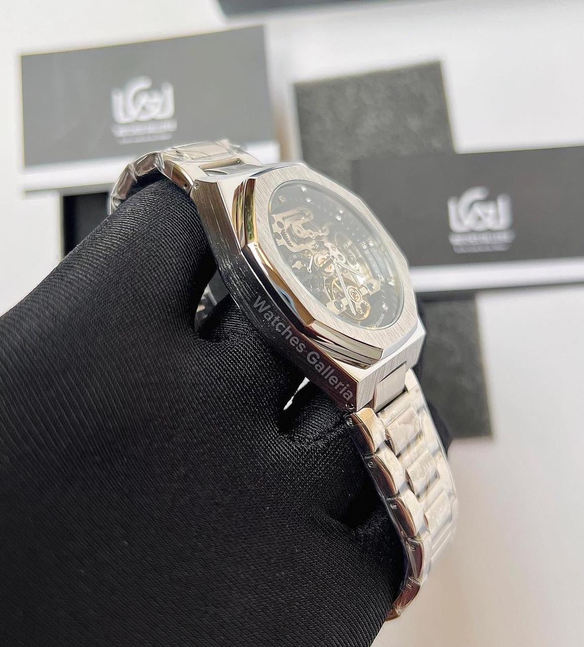 Forsining Royal Oak Skeleton Automatic (Silver) TM375G