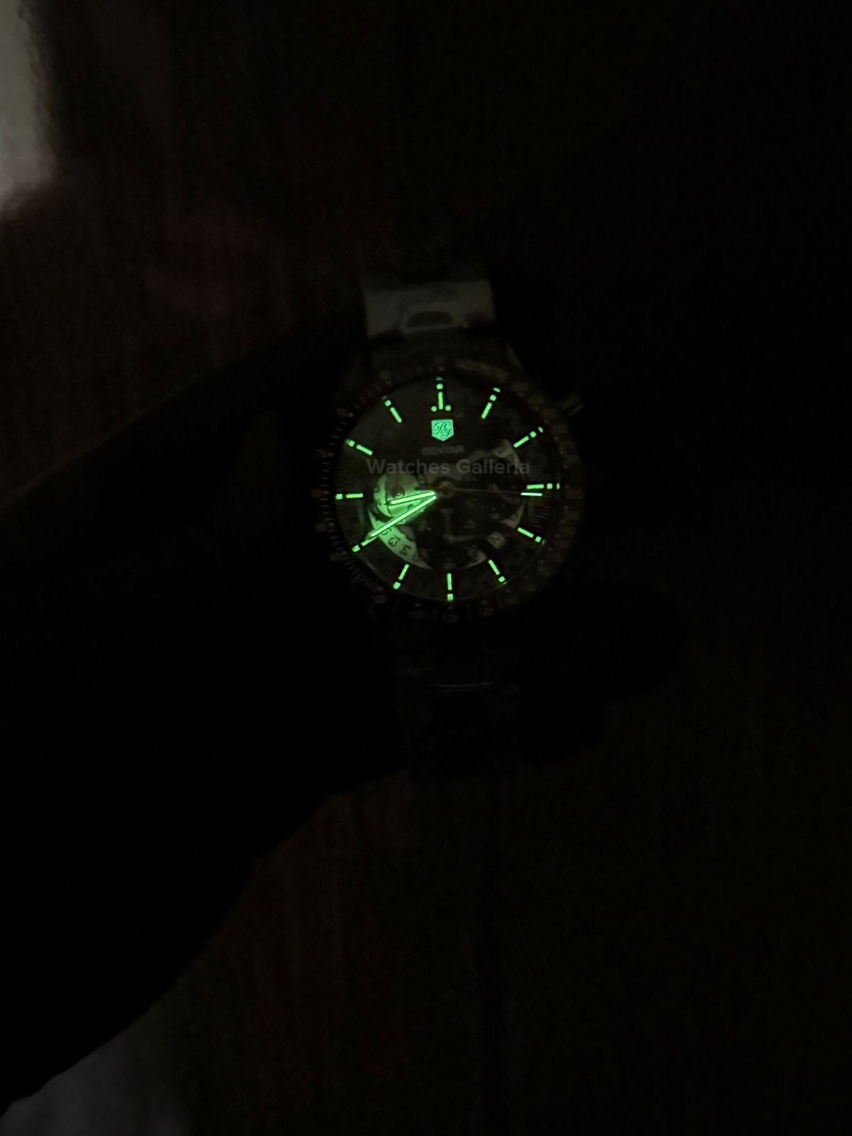 Benyar Dark Side of the Moon Apollo 8 (Black/Yellow) BY5120 Watches Galleria © Copyrights All Right Reserved
