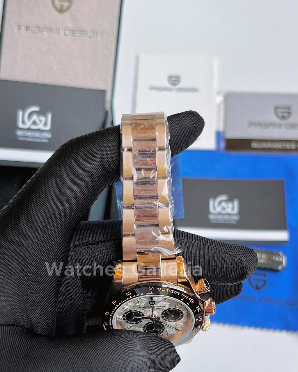 Pagani Design Daytona Quartz (Rose Gold) PD1644