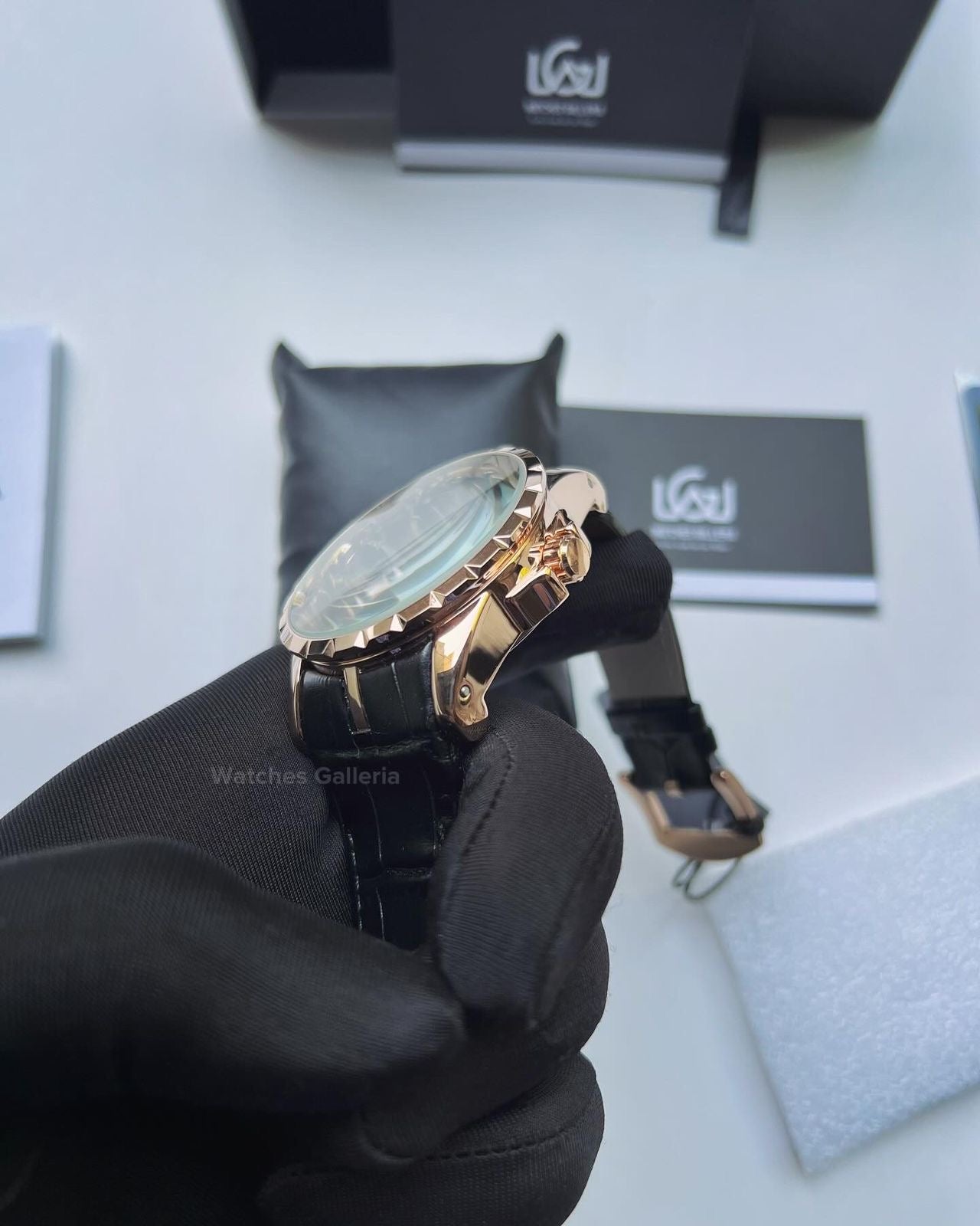Onola Round Table Watch Quartz (Rose Gold) ONL12RT Watches Galleria