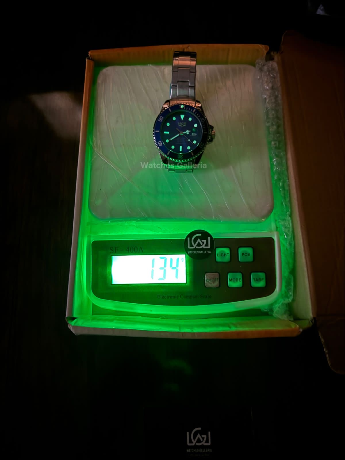 Lige Submariner Smurf Quartz Lige10045 Watches Galleria © Copyrights All Right Reserved