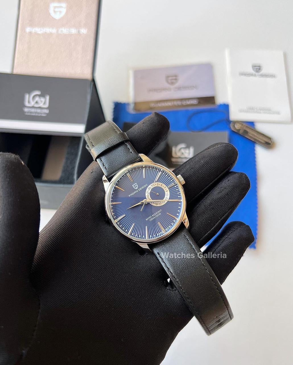 Pagani design Cocktail Time Quartz (Silver/Blue) PD1654