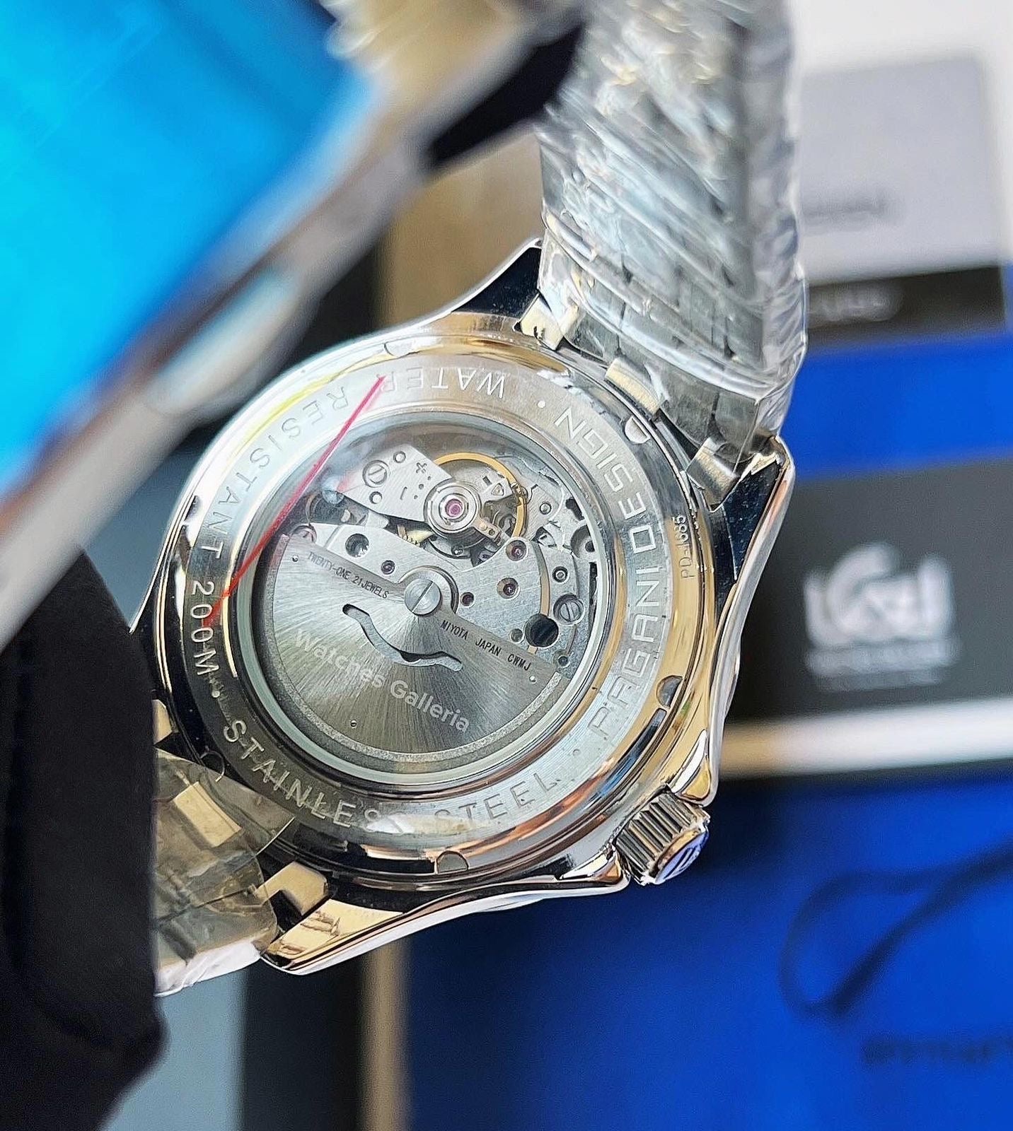 Pagani Design Seamaster Diver (Black) PD1685 Watches Galleria