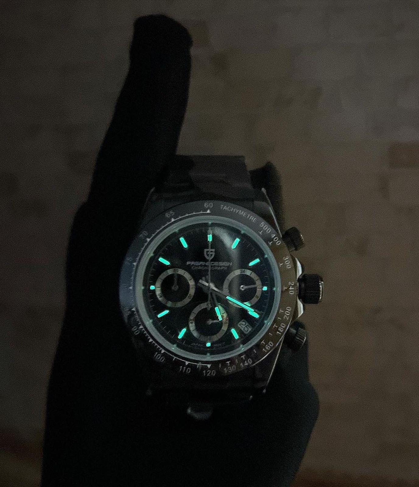 Pagani Design Daytona Quartz Special Edition (All Black) PD1644