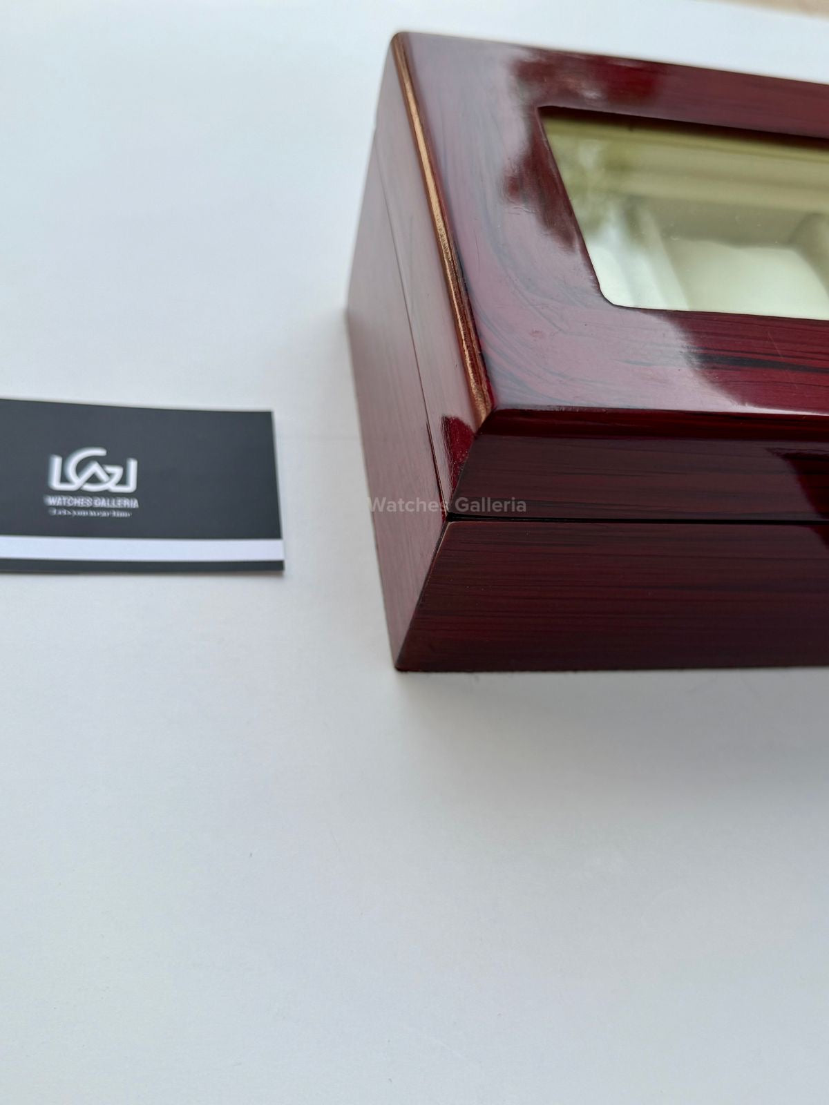 Watch Organizer Box Wooden (6 Slots) Watches Galleria
