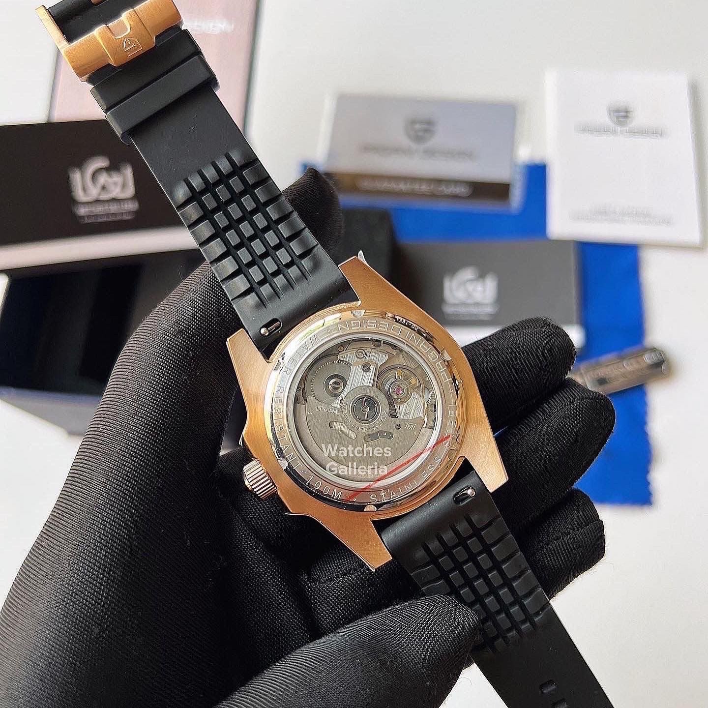 Pagani Design YachtMaster Automatic (Gold Black) PD1651