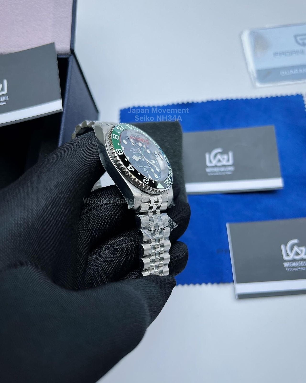 Pagani Design GMT Master I Automatic Seiko NH34A (Sprite) PD1662A