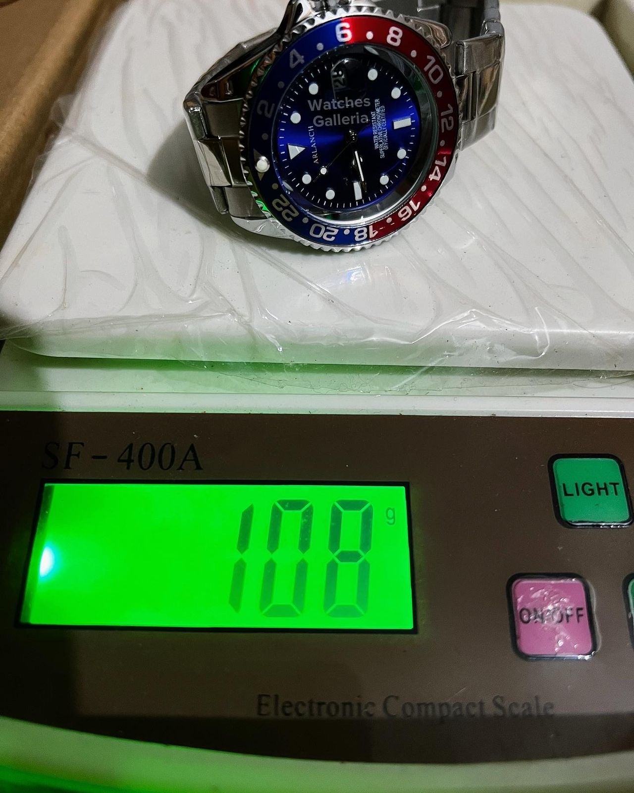 Arlanch Submariner Quartz Pepsi AR3050