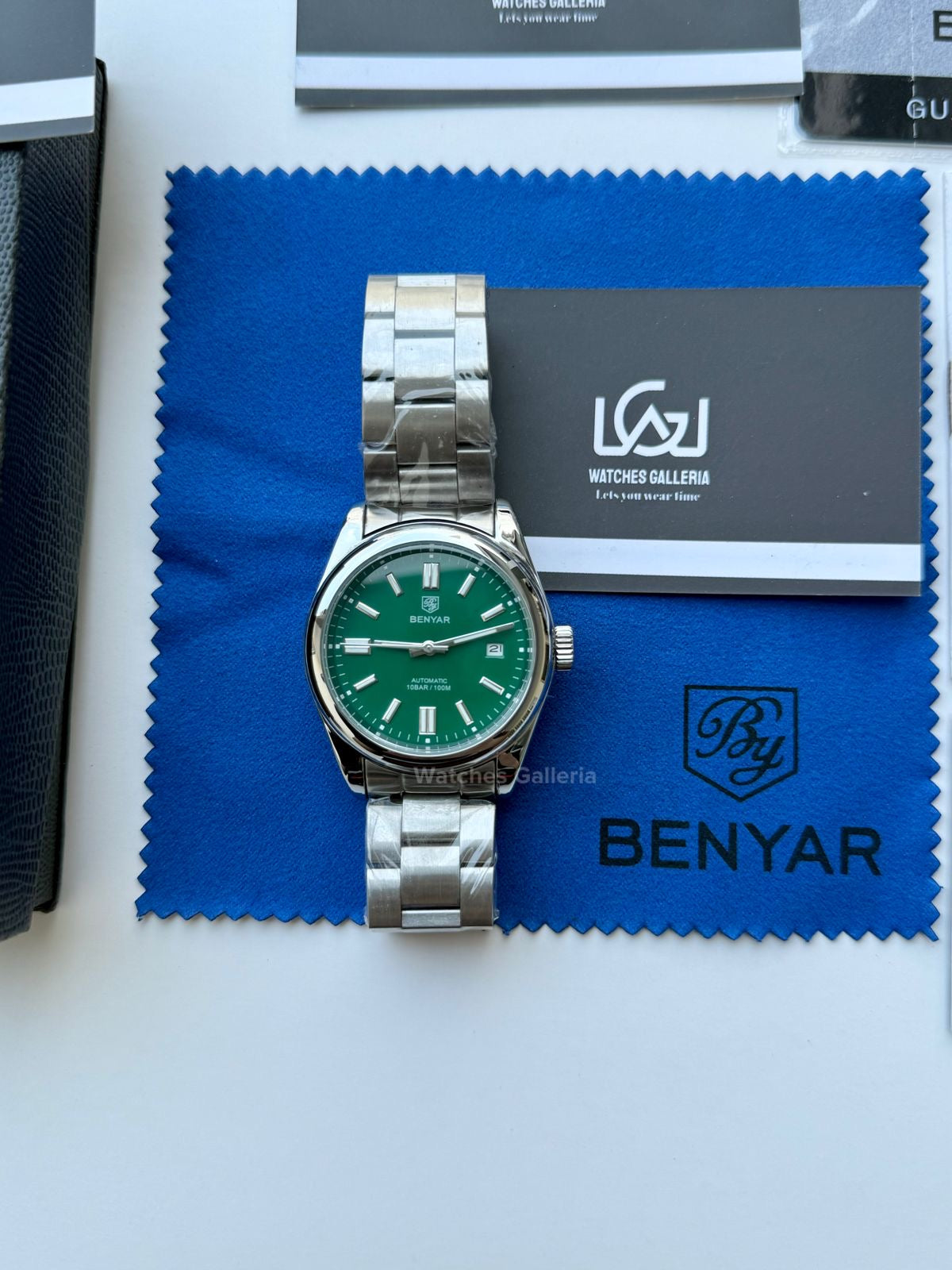 Benyar Oyster Perpetual Automatic (Green) BY5185 Watches Galleria