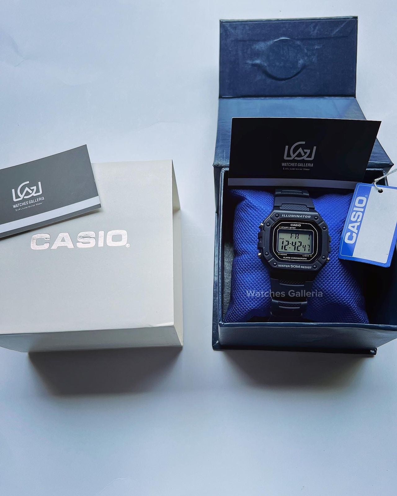 Casio Digital Watch (Blue) W218H