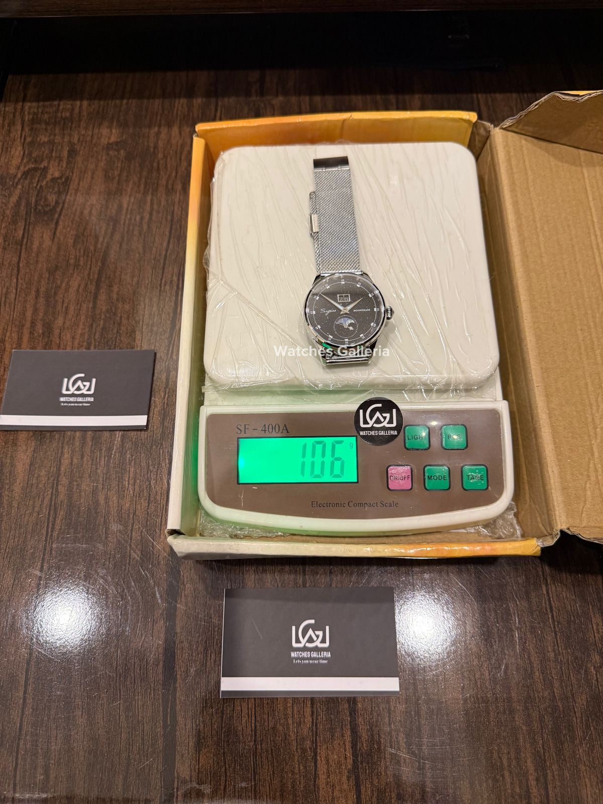 Sugess Moonphase Automatic S401B (Mesh Strap Exclusive) Watches Galleria