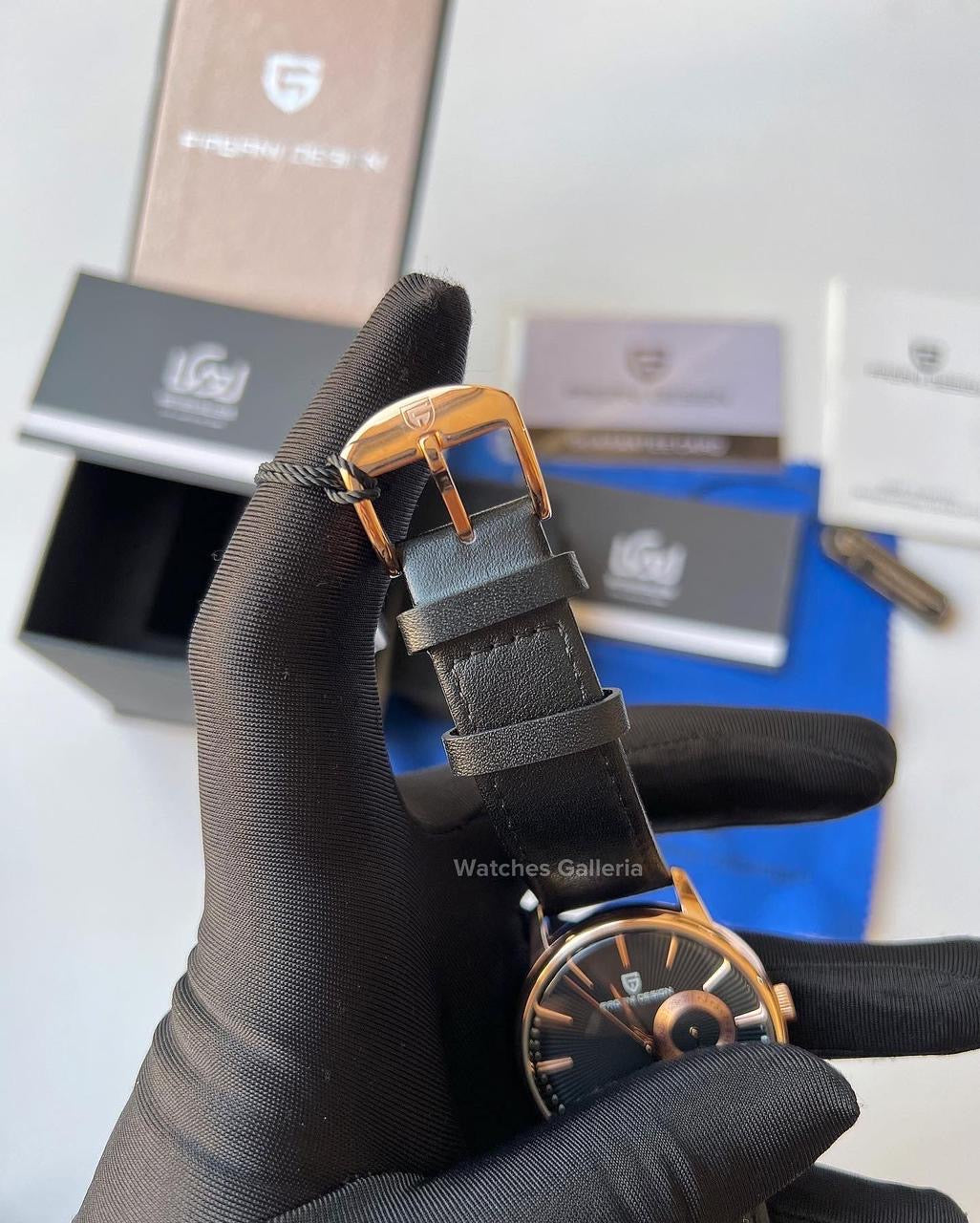 Pagani design Cocktail Time Quartz (Black/Gold) PD1654