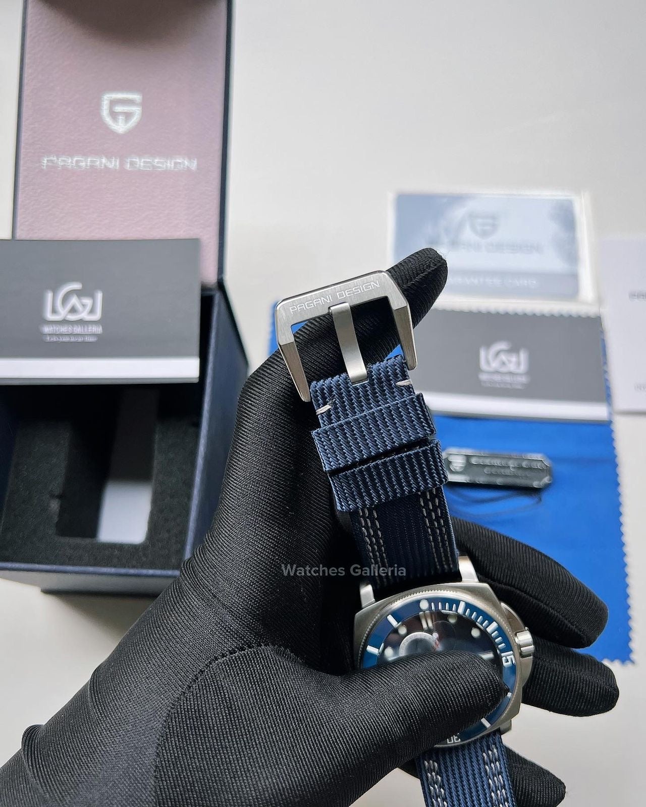 Pagani Design Submersible Blue Dial PD1736
