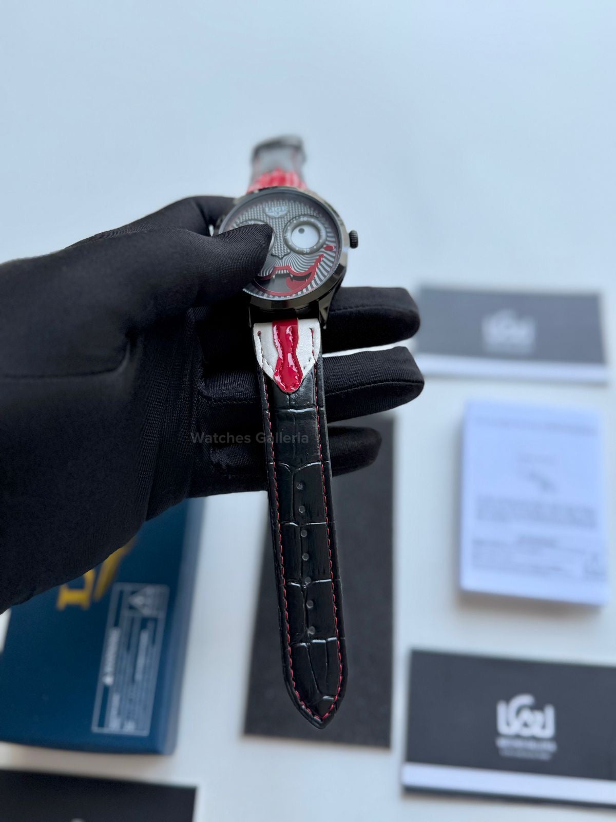 Lige Clown Watch Quartz (Red) LG89160 Watches Galleria