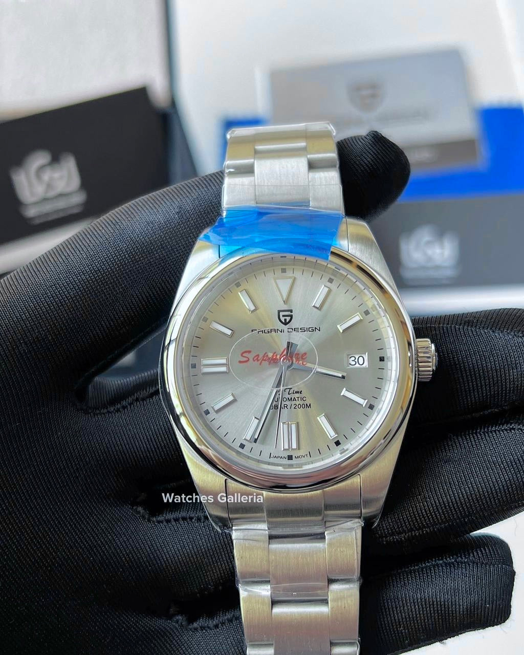 Pagani Design Oyster Perpetual Automatic (Silver) PD1690