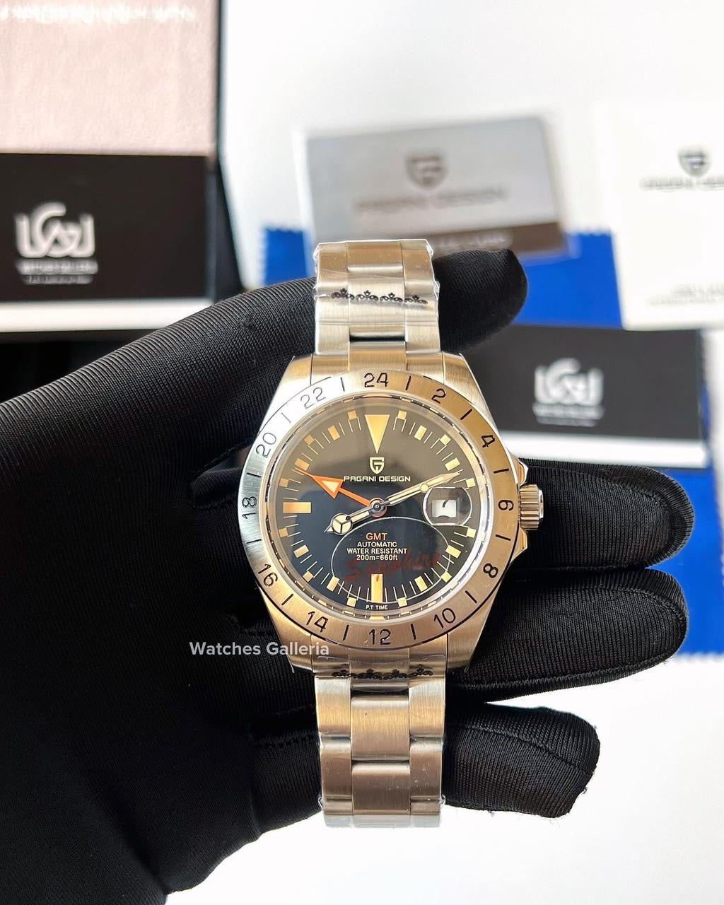 Pagani Design Explorer II Freccione Automatic (Orange) PD1693