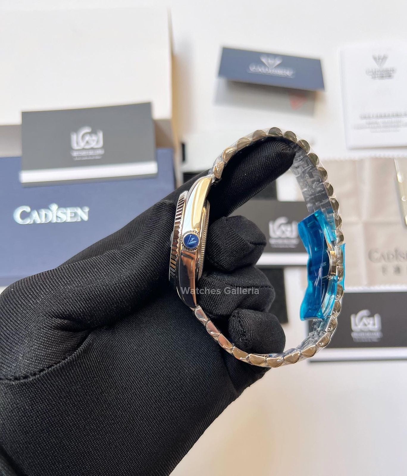 Cadisen Datejust Wimbeldon Automatic (Silver) C8211