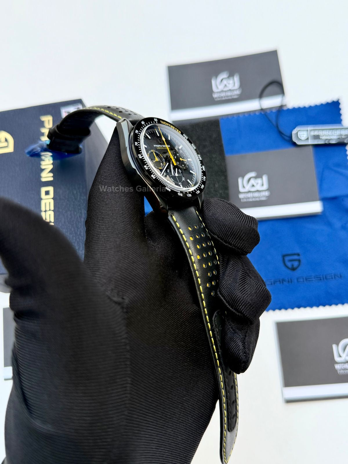 Pagani Design Speedmaster Dark Side of the Moon Apollo 8 Quartz PD1779 Watches Galleria