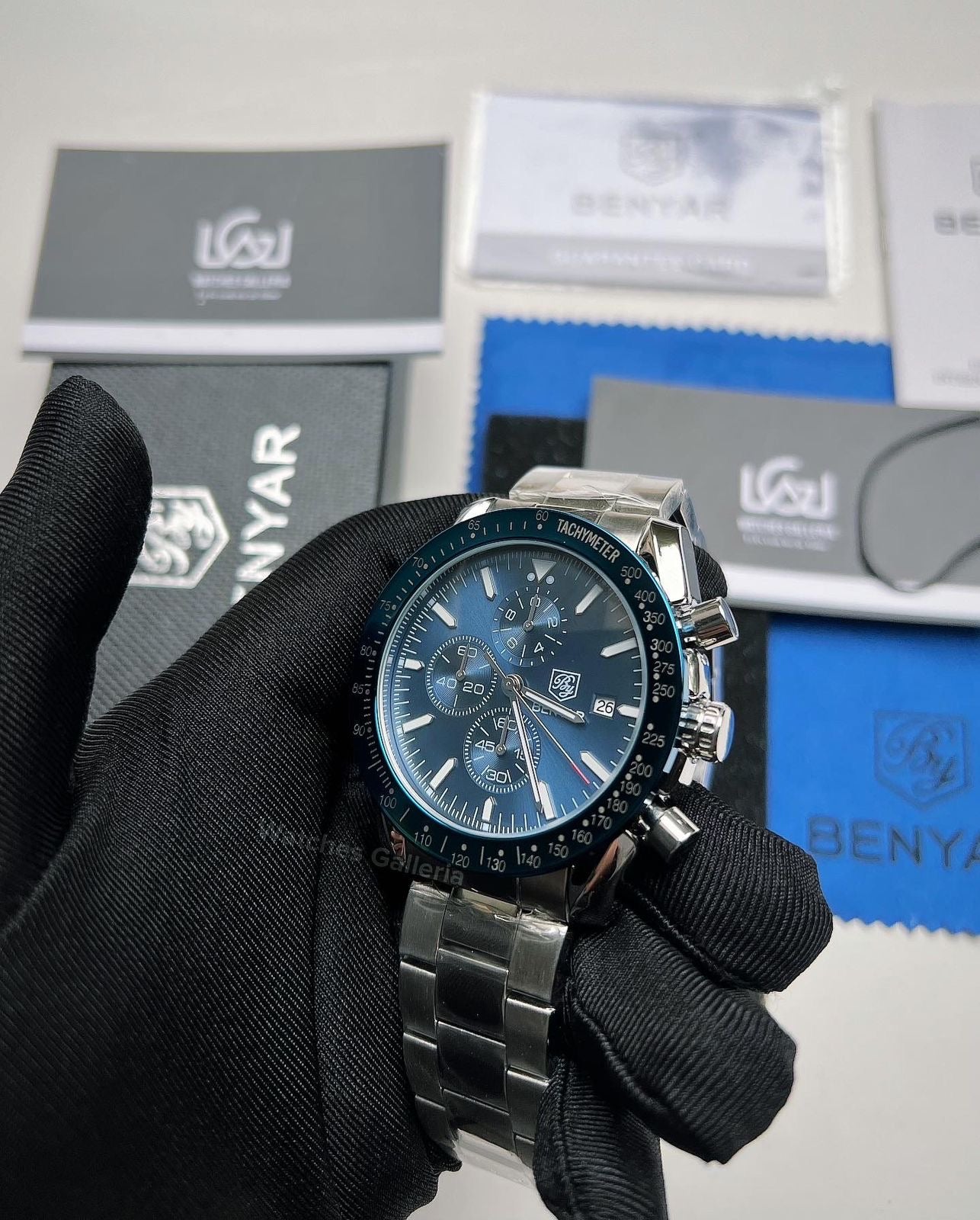 Benyar Speedmaster Quartz (Black) BY5140
