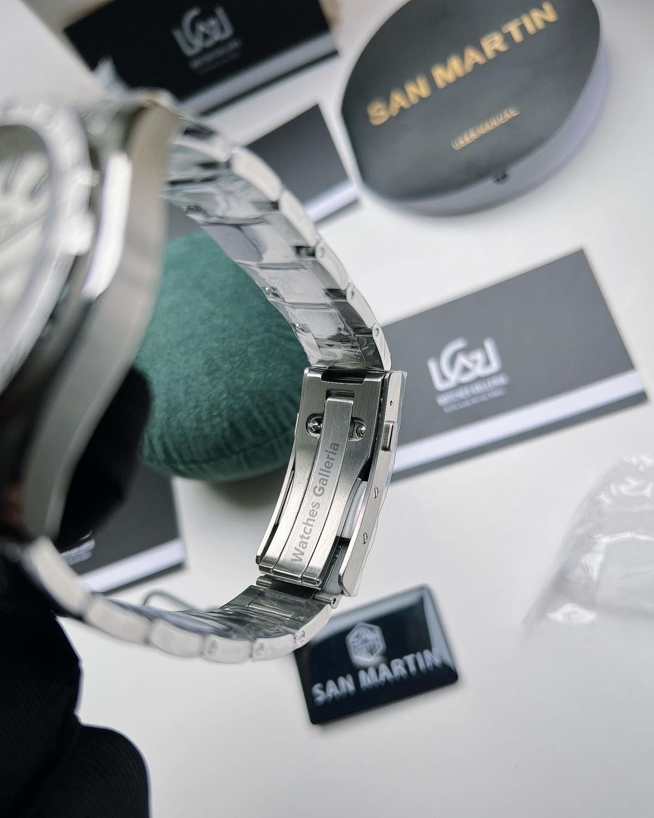 San Martin Desert White Automatic SN0129