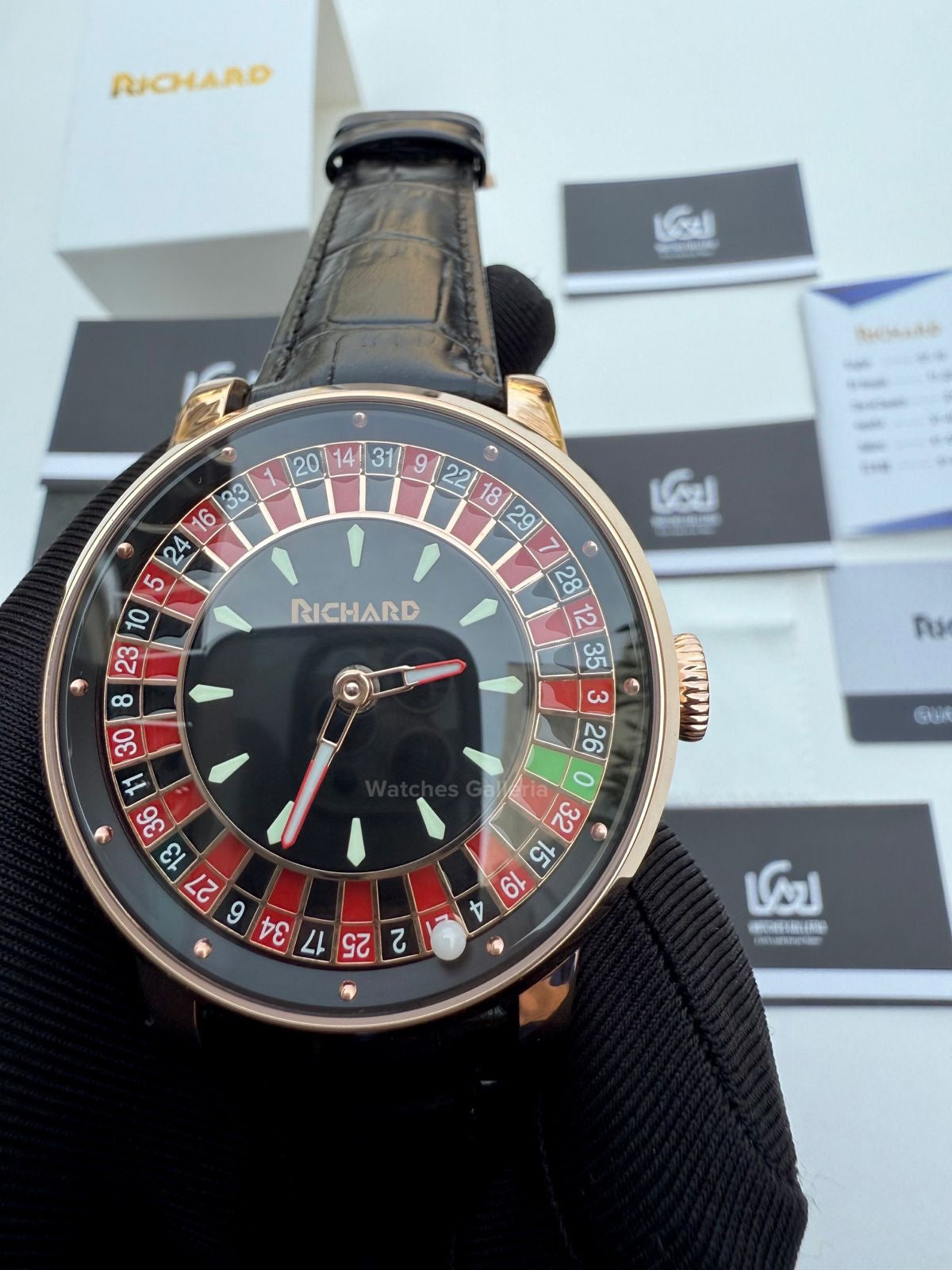 Richard Casino Automatic (Black) RH002 Watches Galleria