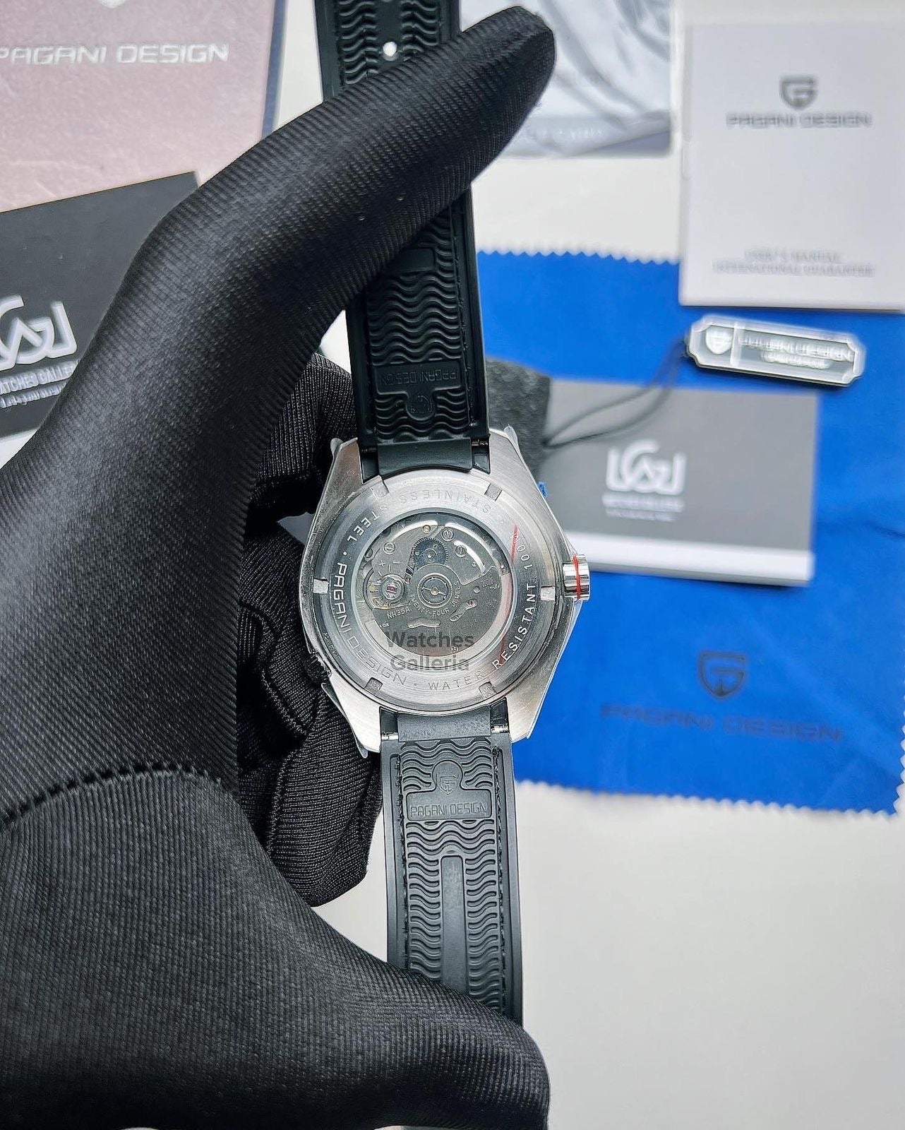 Pagani Design Sea Master Planet Ocean Automatic (Black) PD1679 "DISCONTINUED"