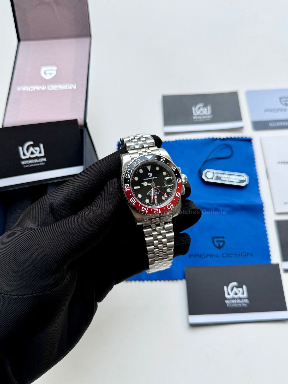 Pagani Design GMT Master II Automatic (Coke) Pearl DG5833 PD1662