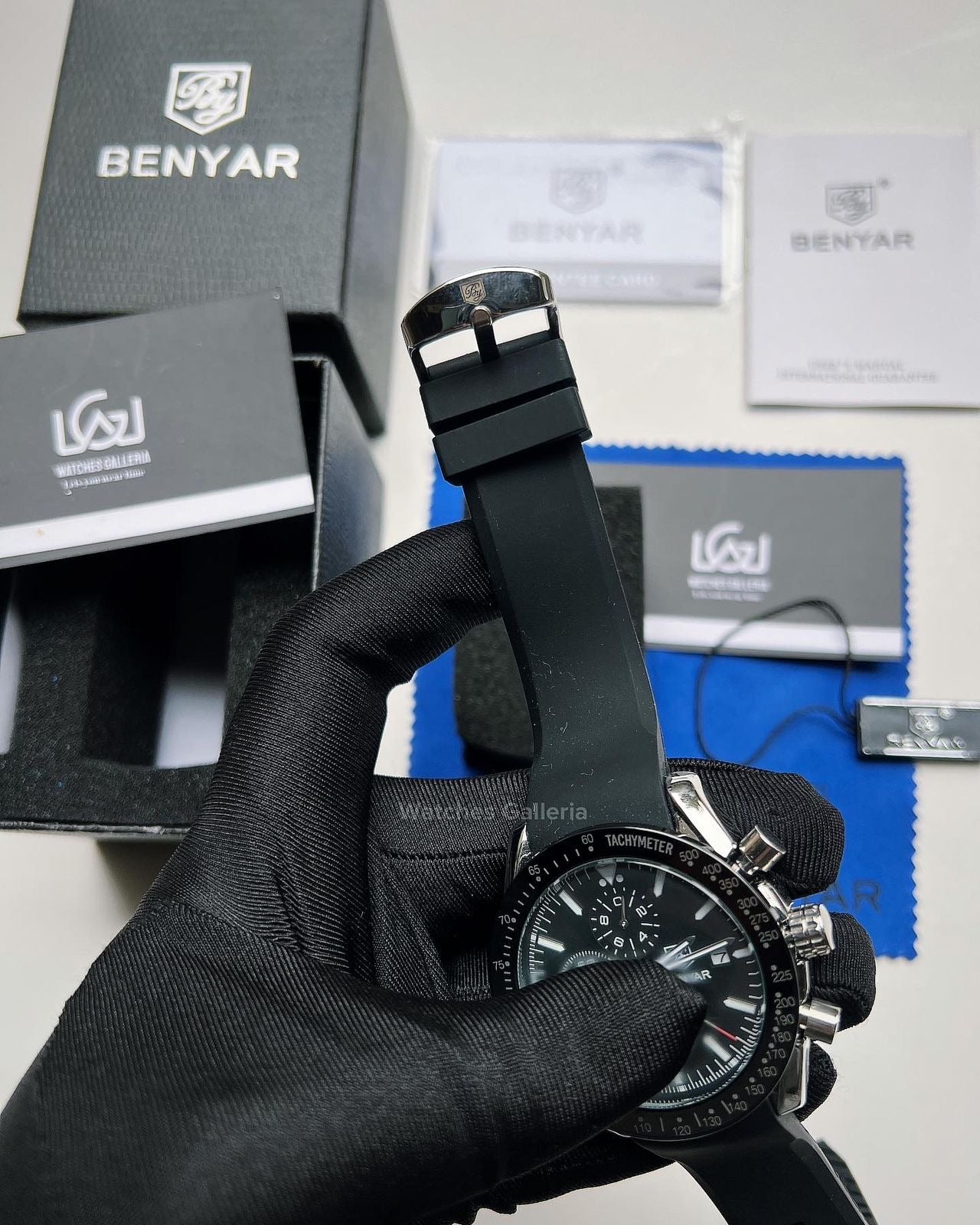 Benyar Speedmaster Quartz (Black) BY5140