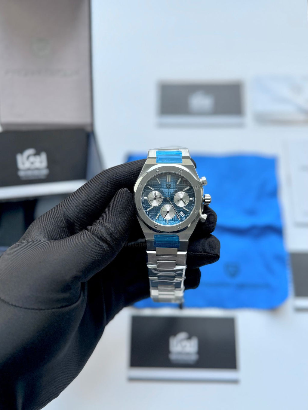 Pagani Design PD1707 Royal Oak Chronograph (Black Dial) Pagani Design Pakistan