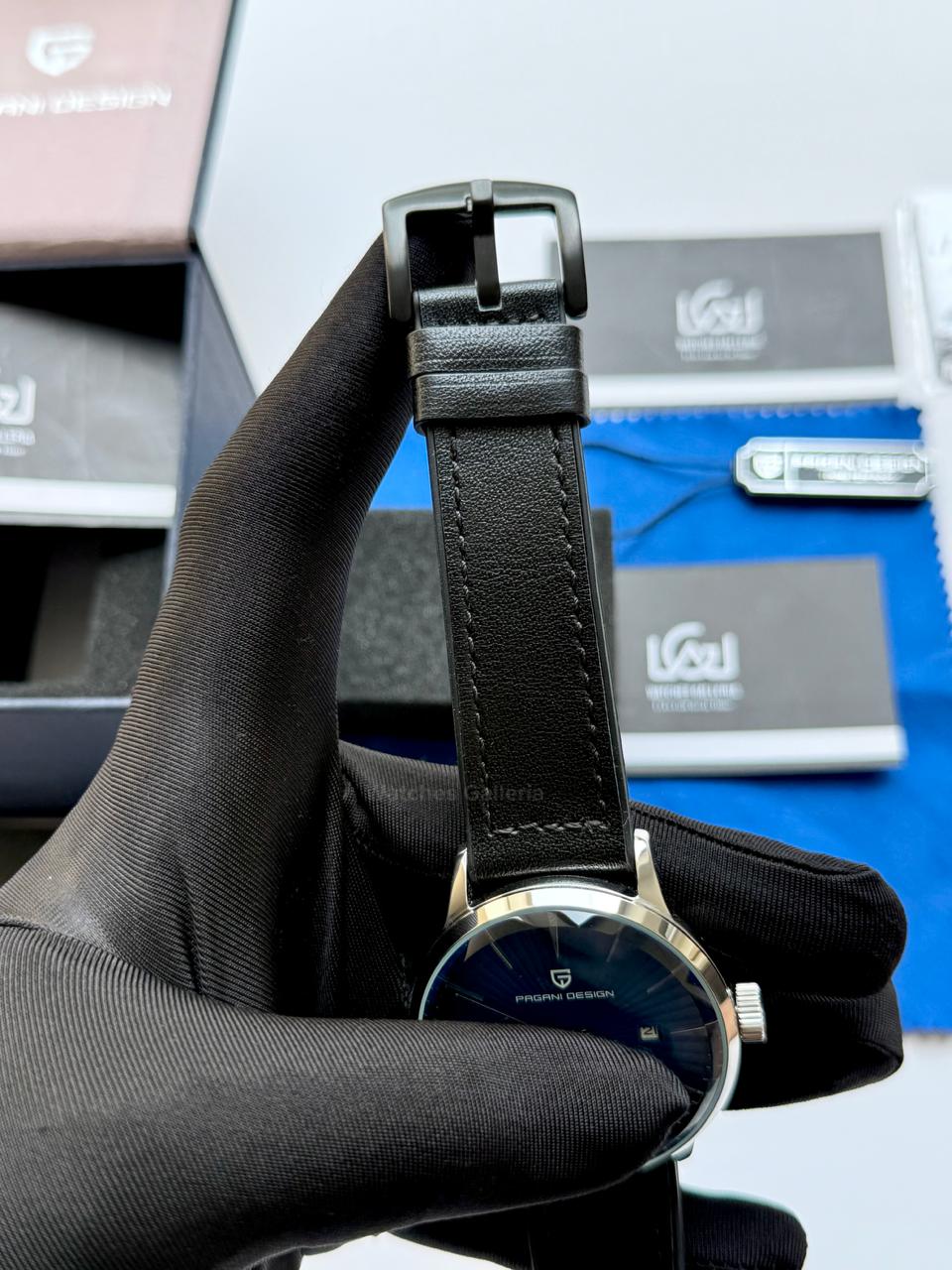 Pagani Design PD2770 Cocktail Automatic Watch Blue Black Dial – Luxury Men’s Mechanical Dress Watch in Pakistan | Watches Galleria