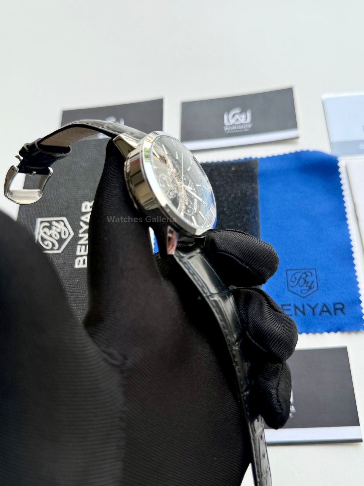 Benyar Classic Calendar Quartz (Black) BY5104 Watches Galleria