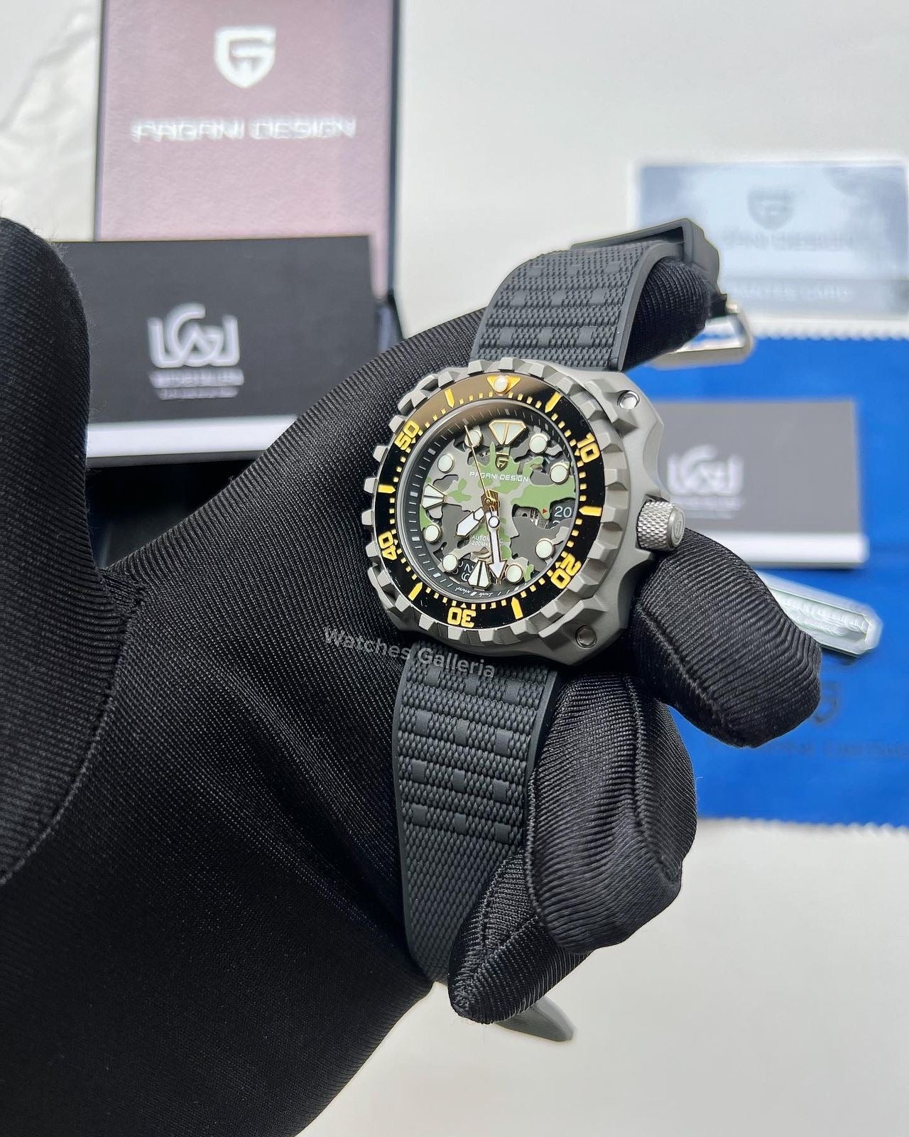 Pagani Design Promaster Diver (Military Camouflage Dial) PDys009