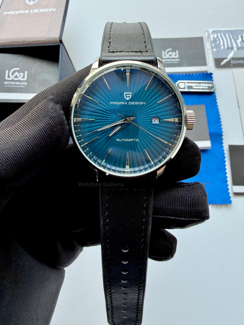 Pagani Design PD2770 Cocktail Automatic Watch Blue Black Dial – Luxury Men’s Mechanical Dress Watch in Pakistan | Watches Galleria