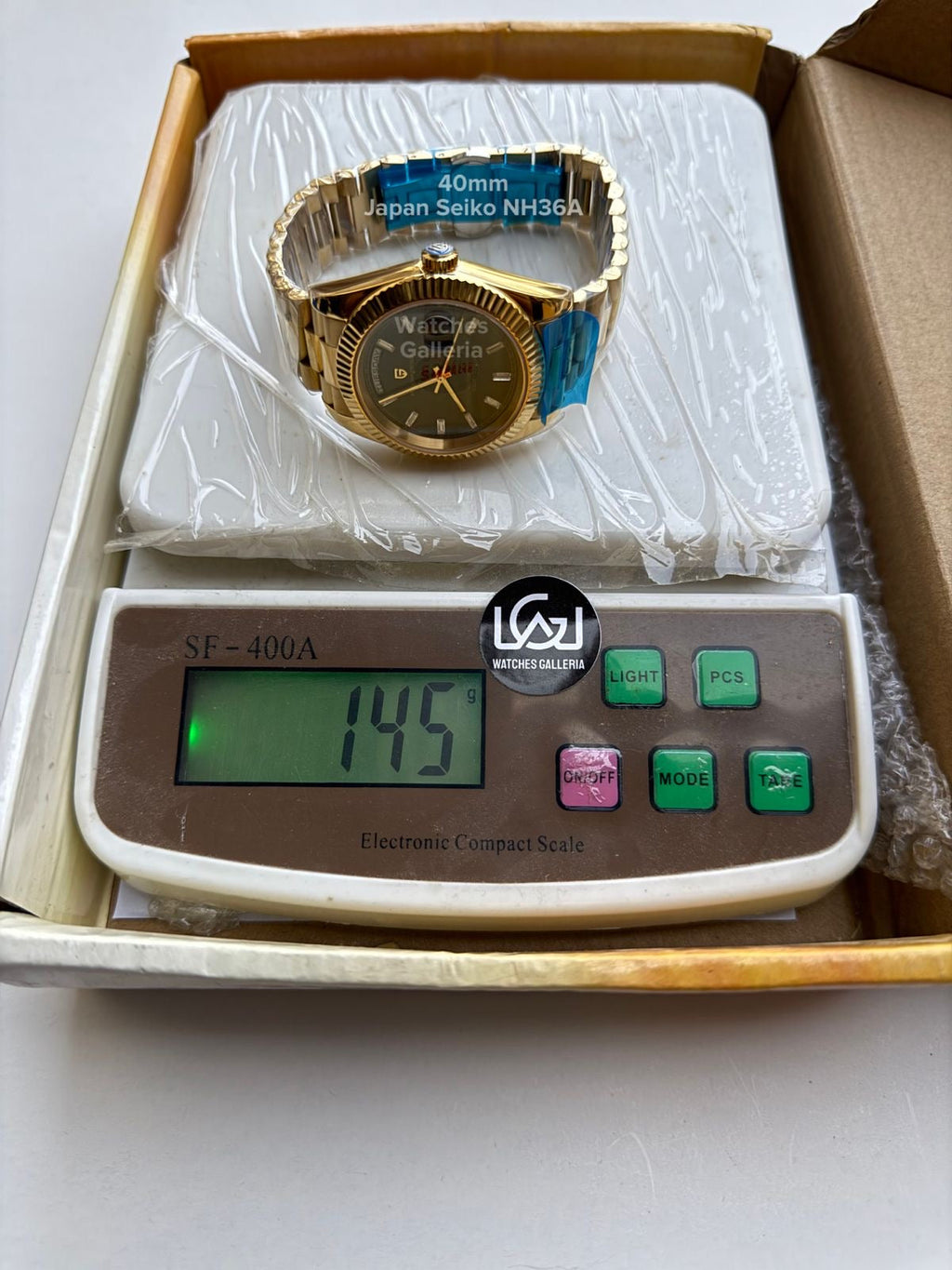 Pagani Design Date Day Automatic 40mm Japan Movement (Gold Black) PD1783 Watches Galleria