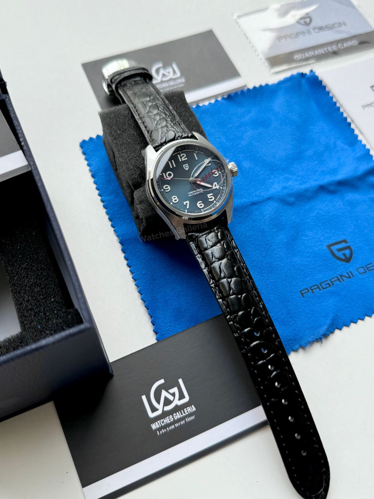 Pagani Design PD1717 Spirit Pilot (Blue/Black Leather Exclusive) Pagani Design in Pakistan