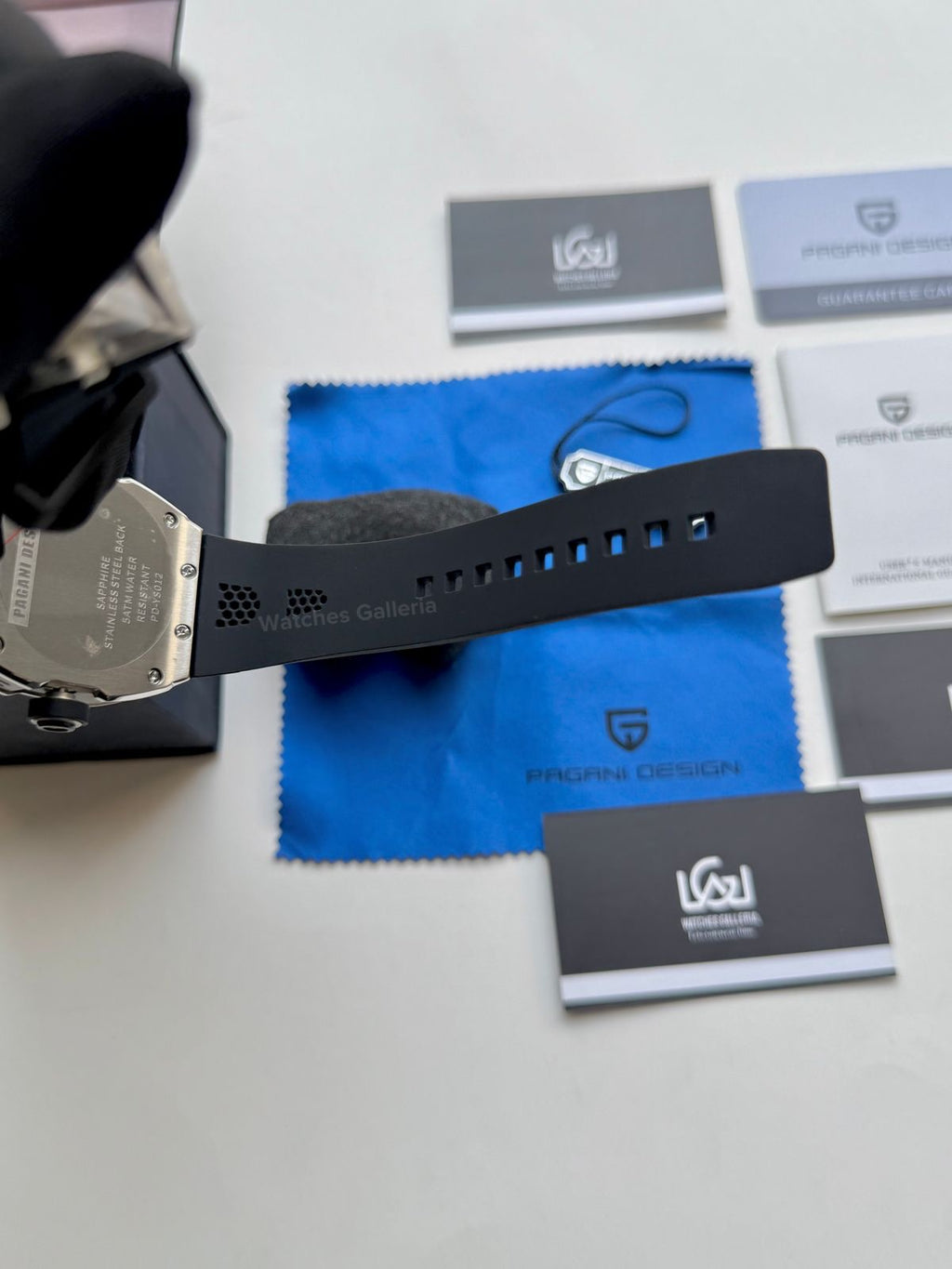 Pagani Design Tonneau Calendar Quartz PDys012 (Black) Pagani Design in Pakistan