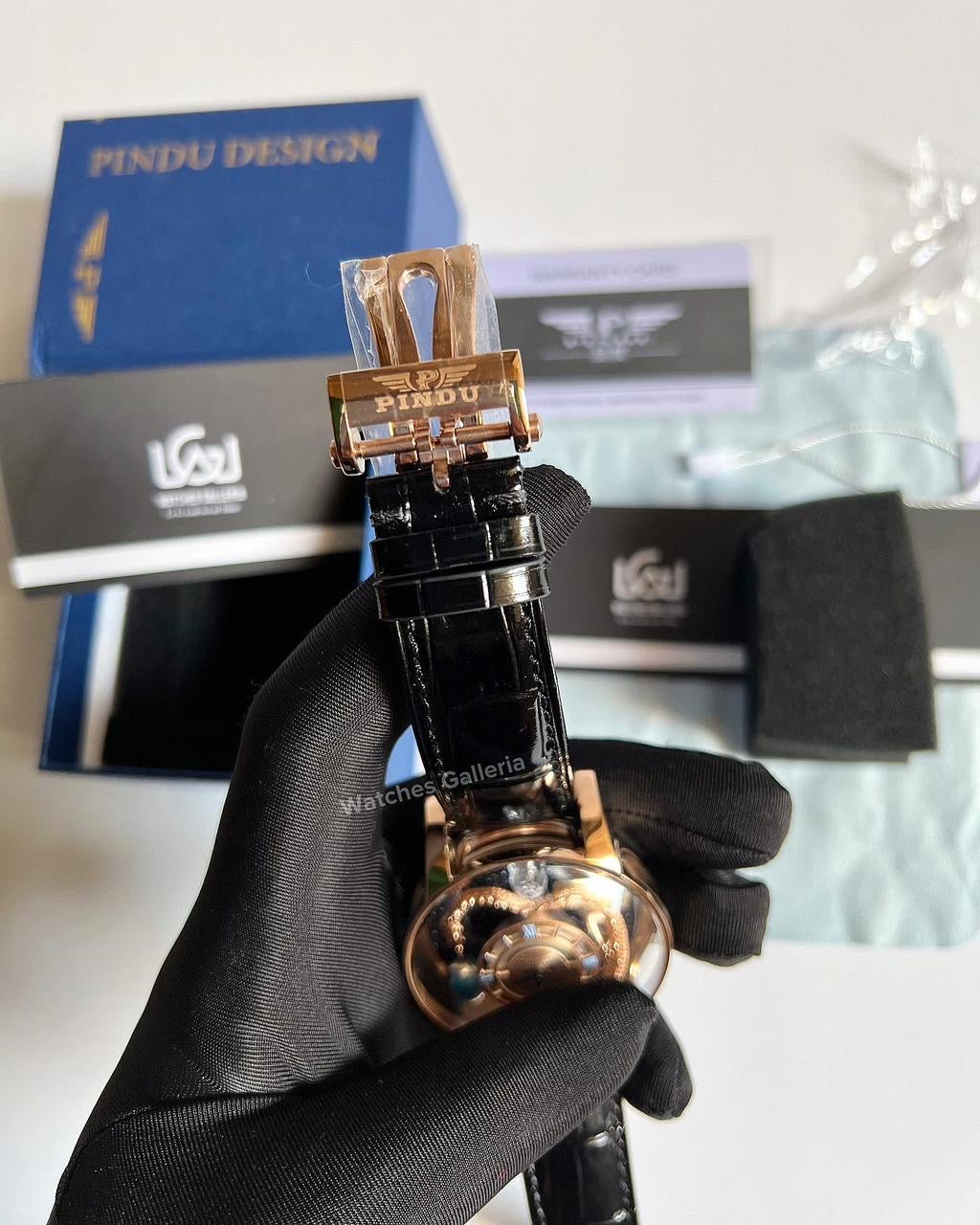 Pindu Design Astronomia Dragon Quartz (Rose Gold) P6532