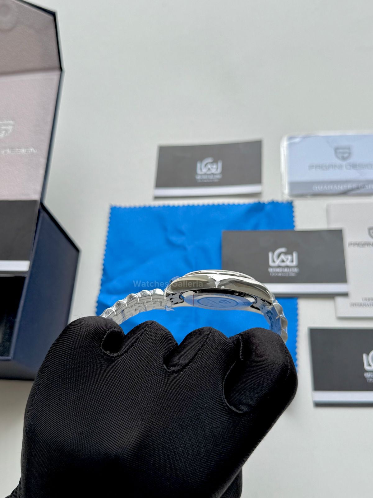 Pagani Design Oyster Perpetual Jubilee Automatic PD1715 Palm Dial (Green) Pagani Design in Pakistan