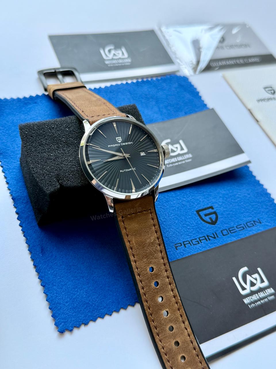 Pagani Design PD2770 Cocktail Automatic Watch Brown Black Dial – Luxury Men’s Mechanical Dress Watch in Pakistan | Watches Galleria