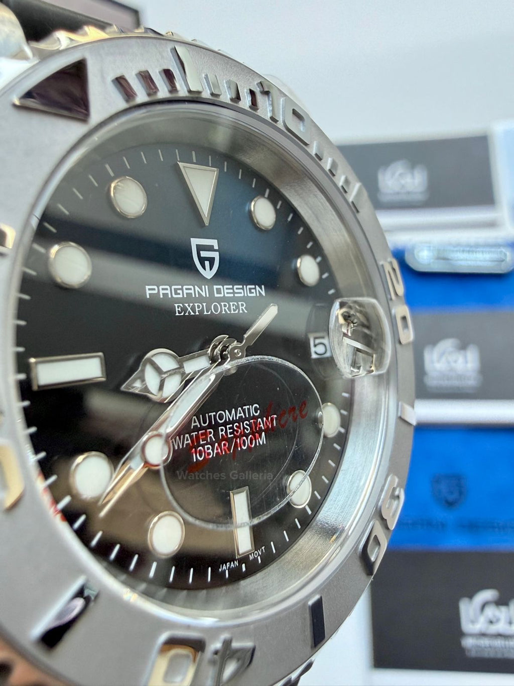 Pagani Design PD1651 YachtMaster Deep Sea 40mm Automatic – Seiko NH35A Japan Movement | Sapphire Crystal | 100M WR | Silicon Strap